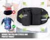 Men woman travel hiking running dog treat fanny pack waist bag with bottle holder for pet treat