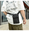 Custom logo family travel RFID blocking credit card holder black nylon travel passport holder neck pouch