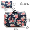 Durable Waterproof Polyester Organizer Packing Bag Foldable Custom Print Travel Sport Gym Bag