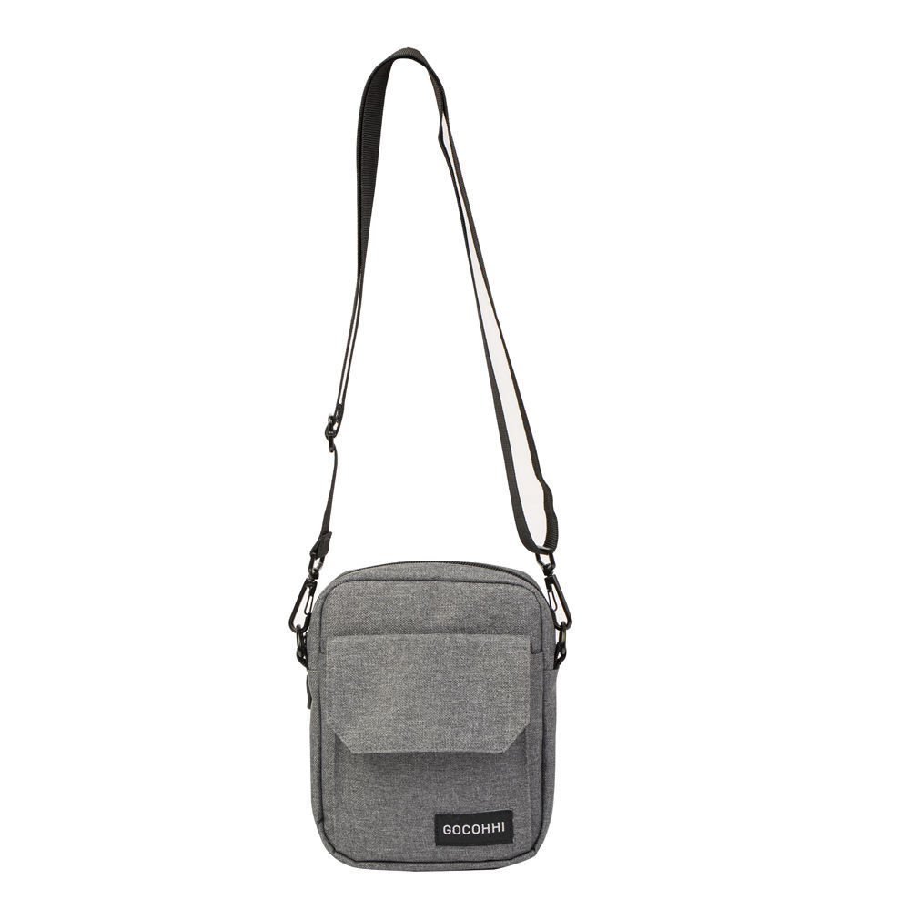 Waterproof 300D Polyester Messenger Bag Shoulder Blank Messenger Bag For Men
