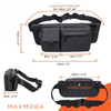 Men Custom Logo Crossbody Sling Chest Fanny Pack Waterproof Gym Sports Running Belt Waist Bag