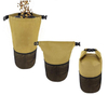 Portable Food Carrier Bag Snack Storage Container Foldable Dog Food Travel Bag with Collapsable Bowls