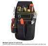 Heavy Duty Outdoor Work Tool Organizer, Extension Belt Type Tool Kit Holder Pouch Fanny Pack Tool Belt Bag