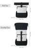 Good Design Durable Rpet Roll Top Backpack Bag Roll Up Backpack with USB Charger Port