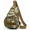 Custom mens sling bag high quality USB messenger bags crossbody
