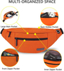 2021 New Design Girls Ladies Sports Workout Traveling Running Orange Fanny Pack