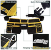 Heavy Duty Waterproof Waist Bag for Garden Work Organizer Tool Waist Pouch Belt Bag