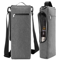 Custom Portable Golf Insulated Cooler Bag with Shoulder Strap Leakproof Wine Bottle Cooler Bag