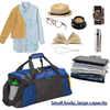 Large Mens Custom Print Gym Bag Sports Travel Duffel Bags, Wholesale Blank Waterproof Nylon Eco Friendly Duffle Bag