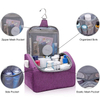 Private Label Portable Cosmetic Organizer Bag with Hook Waterproof Travel Hanging Toiletry Bag for Men And Women