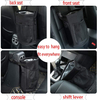 Vehicle Backseat Small Trash Bag With Leak-proof Lining Collapsible Car Storage Cooler Bag For Beer Cola Can
