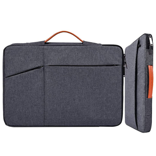 eco recycled rpet 15.6 inch laptop briefcase sleeve bag for men women waterproof business computer cover