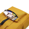 Factory Wholesale Custom Portable Women Laptop Backpack Fashion Yellow Roll Top Business Daypack