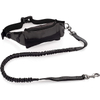 Heavy Duty Nylon Large Capacity Women&Men Walking Travel Waist Bag Dog Fanny Pack With Waste Poop Bag Dispenser For Dogs Pet