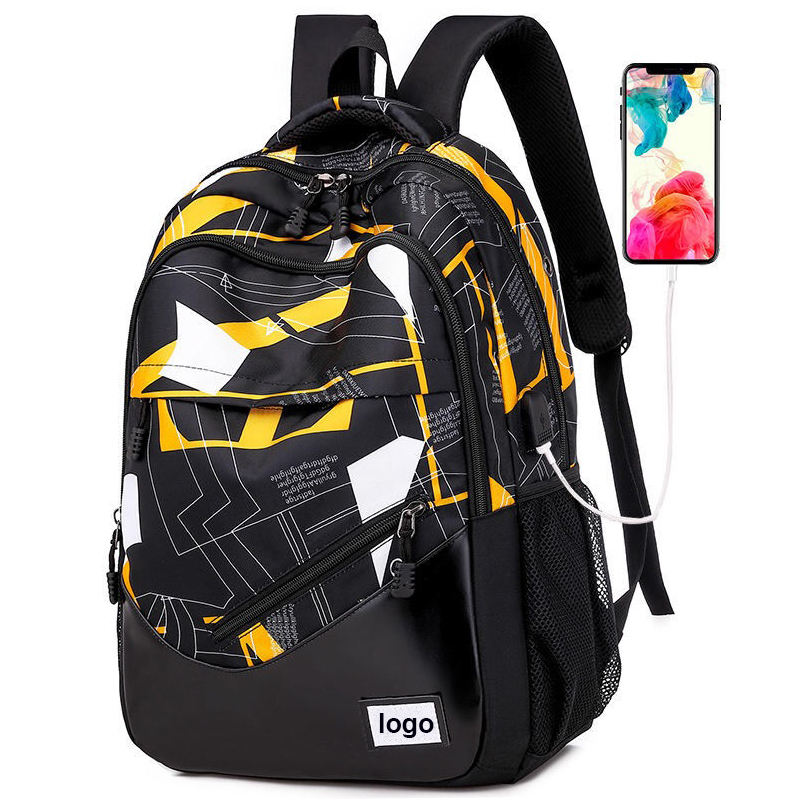 wholesale anti theft travel backpack bag with usb charging port oxford bookbags backpack for teen boys school college