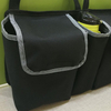 Backseat Hanging Organizer with 5 Large Storage Bag Car Trunk Back Seat Organizer Custom Logo