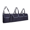 Backseat Hanging Organizer with 5 Large Storage Bag Car Trunk Back Seat Organizer Custom Logo