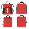 Drawstring Backpack Custom Drawstring Backpack Sports Gym Bag With Shoe Compartment And Two Water Bottle Holder String Bag