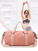 Heavy Duty Zipper Weekender Overnight Duffle Travel Gym Sport Duffel Bag with Shoe Compartments Sports Messenger Crossbody Bag