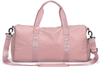 2022 Wellpromotion New Pink Travel Duffel Bag Sports Tote Gym Bag Shoulder Weekender Travel Bag for Women