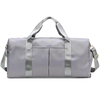 Outdoor Blue Oxford Fabric Sports Travel Duffel Bag Gym Bags With Shoe Compartment For Women And Men