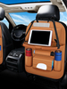New car tissue holder organizer with accessories ipad car back seat organizer with multi pockets