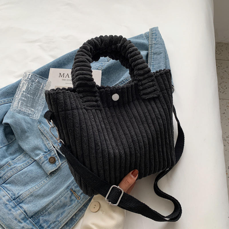 Mini Sling Crossbody Woman Tote Handbag Cute Corduroy Simple Hot Products 2020 Original Design Oem Manufacturer Handbag