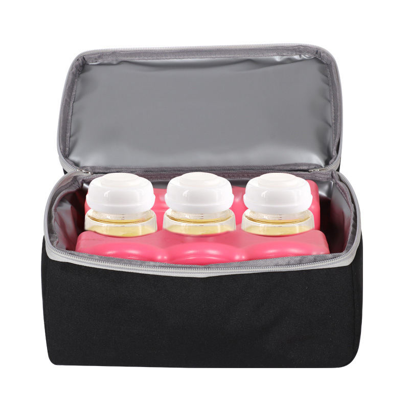 Amazon Hot Sale Multifunctional Tote Foldable Waterproof Diaper Bag &amp; Breast Pump Storage Bag