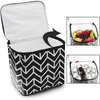 Collapsible Black Driver SUV Compartment Organiser Boot Storage Holder Auto Car Trunk Organizer With Cooler Bag