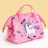 Durable Lightweight Cartoon Cooler Bags Thermal Insulation for School Kids Picnic Food Delivery Lunch Insulated Tote Bag Cooler