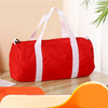 Vintage High Quality 30L Oxford Red Overnight Weekend Travel Bag Custom Luggage Gym Sports Travel Bag