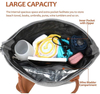 Portable Summer Travel Wine Carrier Thermal Cooler Bag Beach Picnic Cooler Insulated Tote Wine Bag with Dispenser for Women Men