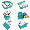 9 Piece Traveling Cosmetic Suitcases Compressing Luggage Organizer Expanded Packing Cubes Travel Organizer for Man And Women