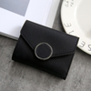 Ready to ship Custom fashion pu leather wallet for women