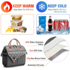 Waterproof Custom Insulated Lunch Bag for Men And Women Leakproof Reusable Cooler Bag for Work School