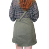 durable 16oz canvas artist apron with pockets for men women painter apron with adjustable neck strap