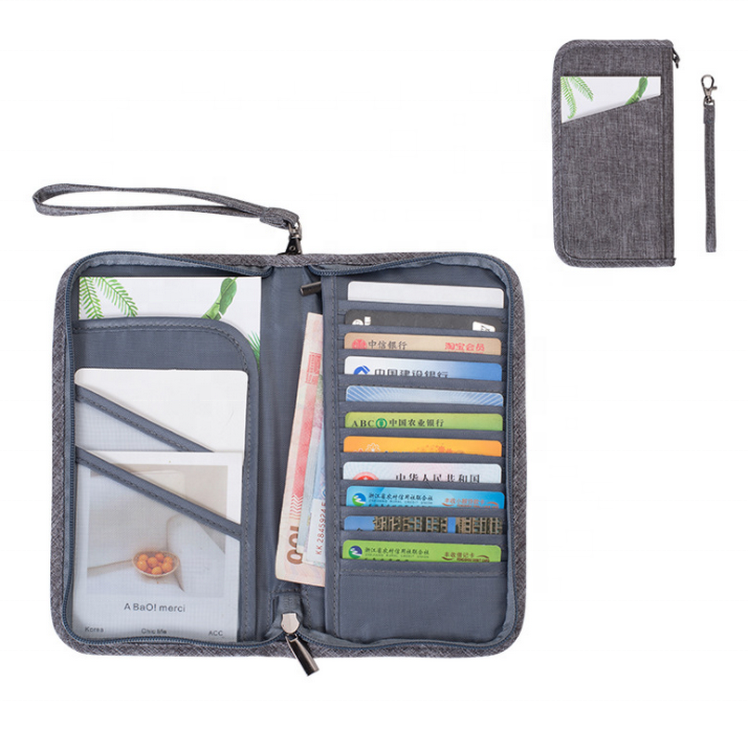 Personalized Passport Holder Card Holder Storage Organizer Travel Portable Passport Bag