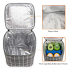 Insulated Custom Milk Cooler Bag Waterproof Soft Factory Price Bilk Lunch Cooler Bags for Breast Milk with Ice Pack