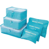 Multi-functional Clothing Sorting Bag Set Travel Luggage Packing Cube Clothes Organizer Pouch Zipper Bag