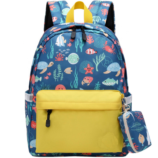 Custom Pattern Waterproof Children Rucksack Fashion Boy Girl Student Kids Cartoon School Daypack Backpack