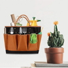 Durable Waterproof Outdoor Plumber Garden Tool Kits Organizer Pouch Multi-pockets Lady Men Garden Tote Tool Bag