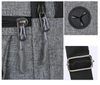 Multifunctional fashionable mens sling bag oxford side shoulder crossbody bag with pockets customized
