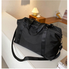 Custom Waterproof Travel Sports Duffle Bag with Logo 33L Lightweight Travel Sports Bag Shoulder Weekender Overnight Bag