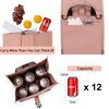 Custom Logo Insulated Lunch Bag Roll Top Lunch Box Small Cooler Bag For Women, Girls, Adults And Teens