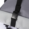 Recycled Oxford Fashion Collage School Daypack Rucksack Outdoor Travel Waterproof Lady Men RPET Roll Top Backpack