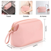 Custom Logo Portable Travel Makeup Bag Women Small Cosmetic Bags Storage Organizer for Purse Everyday Use