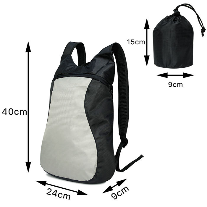 Wholesale Waterproof Polyester Folding Travel Backpack Bag