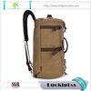 Durable Retro Vintage Canvas Travel Duffel Bags ,cylinder Round Hiking Backpack