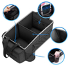Portable Foldable Car Organizer Storage Bag SUV Trunk Organiser Truck Backseat Storage Container with Front Cooler Pocket