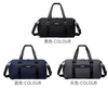 Black Large Waterproof Duffle Sport Weekender Bag Men Gym Shoulder Custom Logo Travel Overnight Duffel Bag